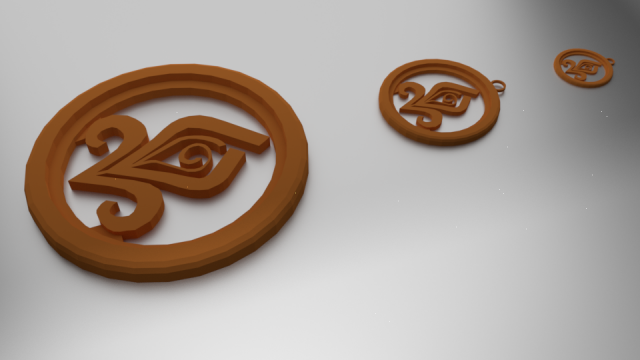 3d print glass coaster chloris and pendant 3D प्रिंट मॉडल .c4d .max .obj .3ds .fbx .stl .blend 