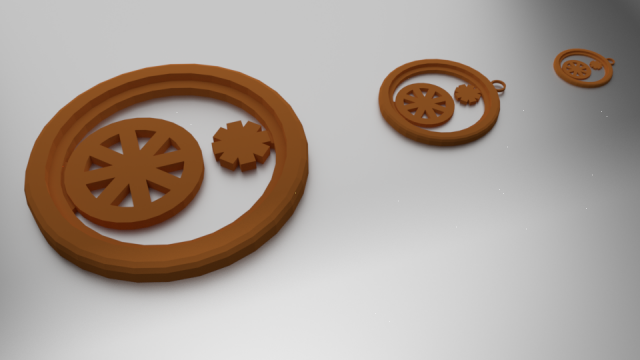 3d print glass coaster tyche and pendant 3D Принт Модель .c4d .max .obj .3ds .fbx .stl .blend 