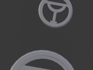 3d print glass coaster hebe and pendant Model Cetak 3D