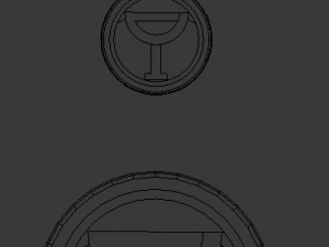 3d print glass coaster hebe and pendant Model Cetak 3D