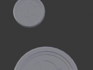 3d print glass coaster chronos and pendant 3D Принт Модель