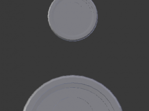3d print glass coaster chronos and pendant 3D Принт Модель