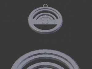 3d print glass coaster iris and pendant Modèles 3D en vedette