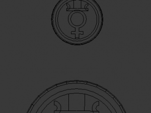 3d print glass coaster pan and pendant 3D Принт Модель