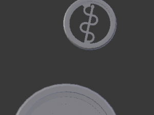 3d print glass coaster asclepius and pendant 3D-printmodel