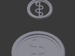 3d print glass coaster asclepius and pendant 3D-printmodel