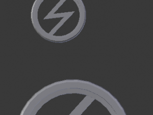 3d print glass coaster zeus and pendant 3D प्रिंट मॉडल