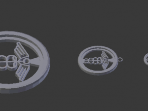 3d print glass coaster hermes and pendant Model Cetak 3D