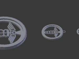 3d print glass coaster hermes and pendant 3D Print Model