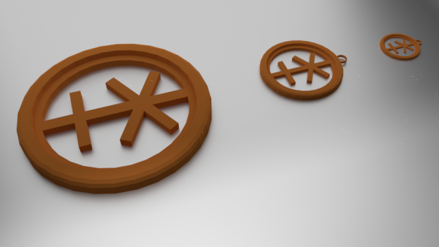 3d print glass coaster hera and pendant 3D-printmodel .c4d .max .obj .3ds .fbx .stl .blend 