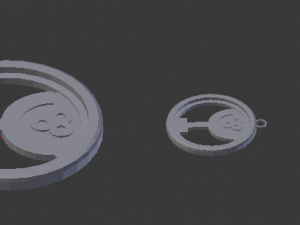 3d print glass coaster dionysus and pendant 3D-printmodel