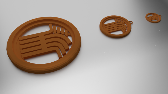 3d print glass coaster demeter and pendant 3D Принт Модель .c4d .max .obj .3ds .fbx .stl .blend 