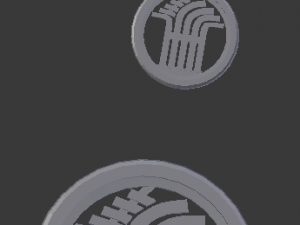 3d print glass coaster demeter and pendant 3D Принт Модель
