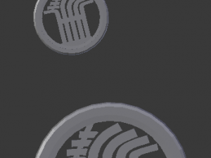 3d print glass coaster demeter and pendant 3D Принт Модель