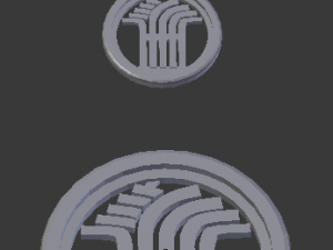 3d print glass coaster demeter and pendant 3D Принт Модель