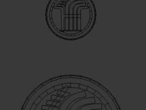 3d print glass coaster demeter and pendant 3D Принт Модель