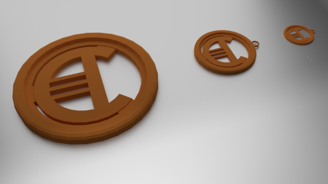 3d print glass coaster apollon and pendant 3D Baskı Modeli .c4d .max .obj .3ds .fbx .stl .blend 