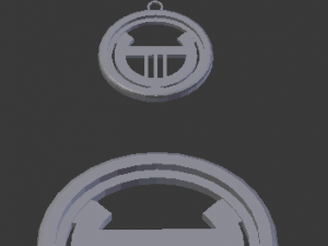 3d print glass coaster apollon and pendant 3D Baskı Modeli