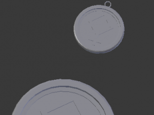 3d print glass coaster athene and pendant Model Cetak 3D