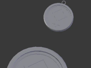 3d print glass coaster athene and pendant 3D Print Model