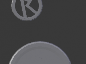 3d print glass coaster raidho and pendant 3D-printmodel