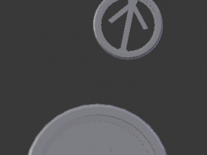 3d print glass coaster tiwaz and pendant 3D-printmodel