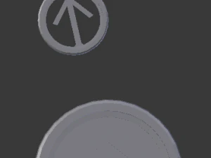3d print glass coaster tiwaz and pendant 3D Print Model