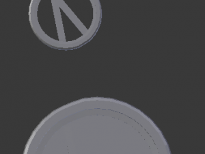 3d print glass coaster uruz and pendant 3D प्रिंट मॉडल