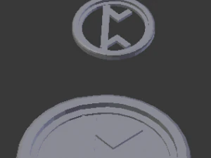3d print glass coaster pertho and pendant 3D Print Model
