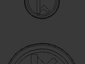 3d print glass coaster pertho and pendant 3D-printmodel