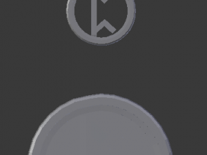 3d print glass coaster pertho and pendant 3D-printmodel