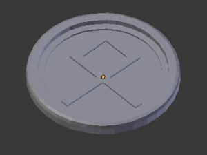 3d print glass coaster othala 3D Print Model