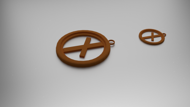 naudhiz pendant 3D Print Model .c4d .max .obj .3ds .fbx .stl .blend 