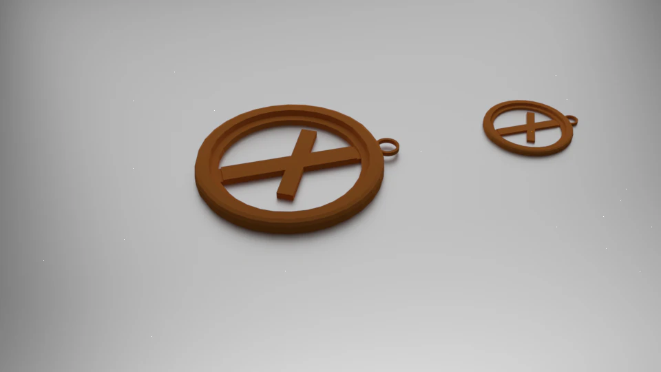 naudhiz pendant 3D Print Model .c4d .max .obj .3ds .fbx .stl .blend 