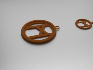 mannaz pendant 3D Print Model