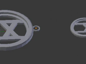 mannaz pendant 3D Print Model