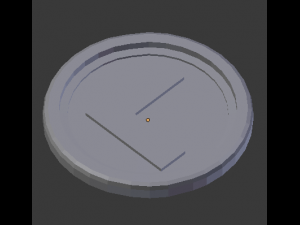 kaunan coaster 3D-Druckmodell