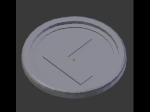 kaunan coaster 3D Print Model