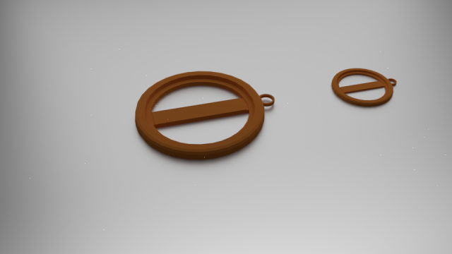 isa pendant 3Dプリントモデル .c4d .max .obj .3ds .fbx .stl .blend