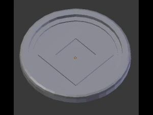 ingwaz coaster 3D Print Model