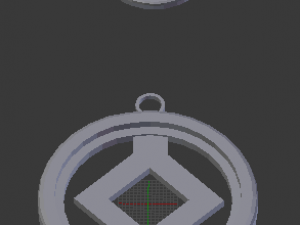 ingwaz pendant Modello di stampa 3D