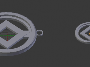 ingwaz pendant Modello di stampa 3D