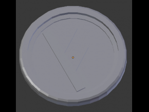 fehu coaster Modelo de Impressão 3D