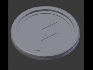 fehu coaster Modelo de Impressão 3D