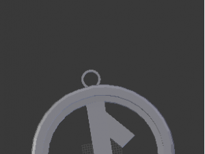 eiwaz pendant 3D-Druckmodell