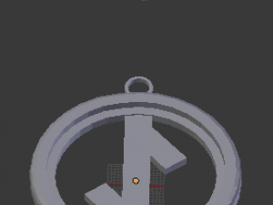 eiwaz pendant 3D-Druckmodell
