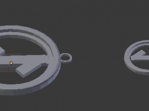 eiwaz pendant 3D-Druckmodell