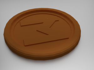 ehwaz coaster 3D Print Model