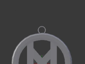 dagaz pendant 3D Print Model