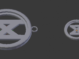 dagaz pendant 3D Print Model